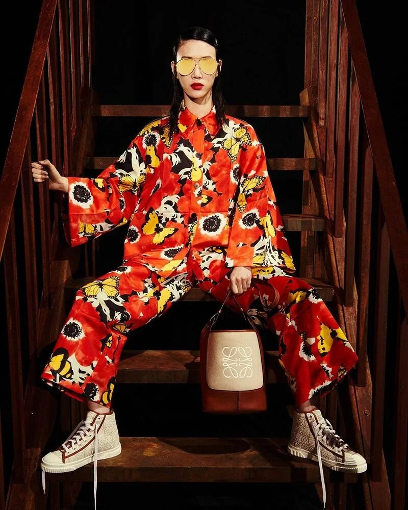 Sora Choi & Sacha Quenby Front Loewe FW 2021 Women's Pre